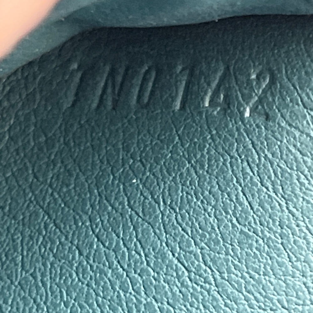 Louis Vuitton Mahina Amelia Wallet Teal Perforated Monogram Leather - Picture 4 of 15